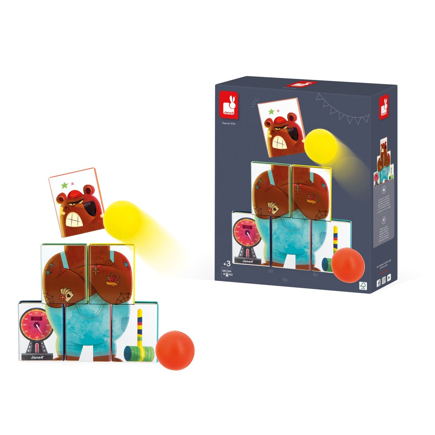 Juego de Puntería del Sr. Oso- Applepop