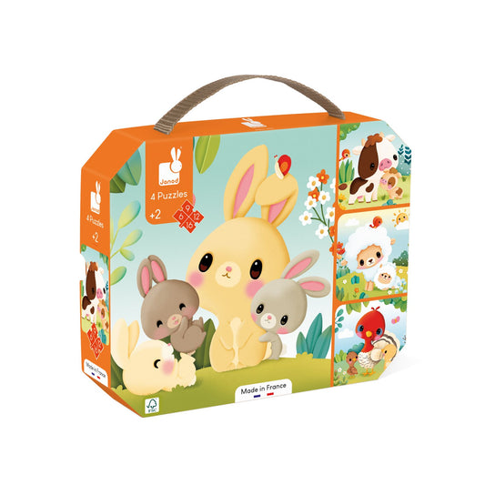 Puzles Evolutivos de los Animales de La Granja