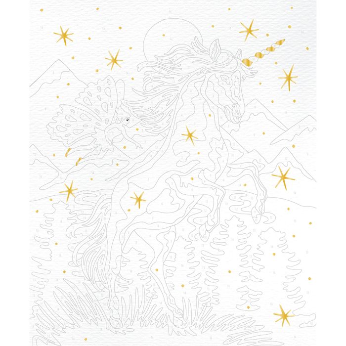 Pintar por Números Unicornios