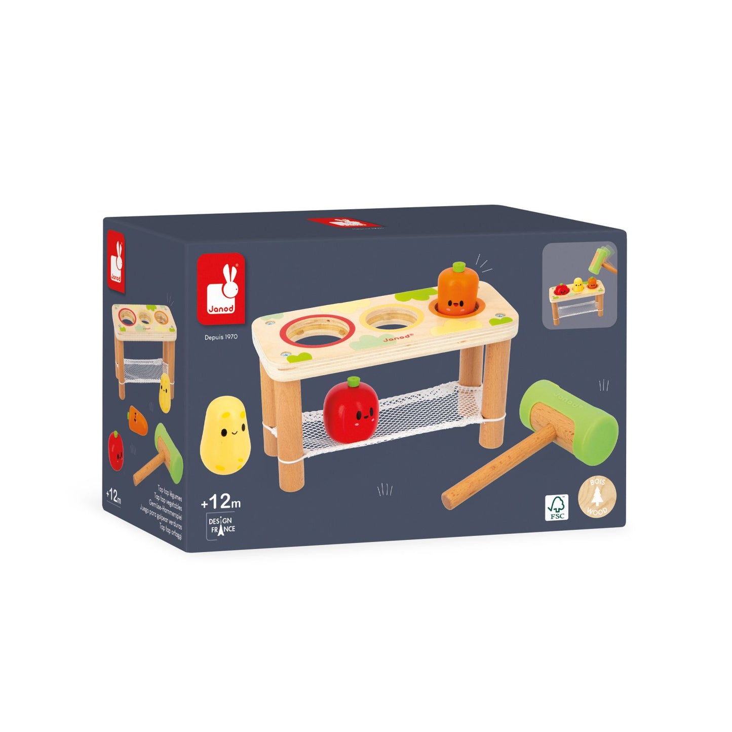 Juego para Golpear Verduras-Granja