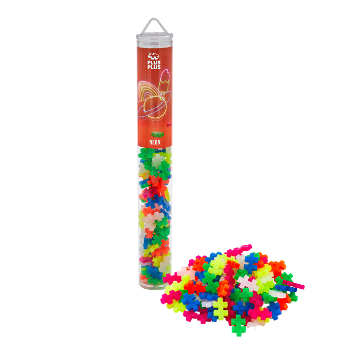 Tubo Plus-Plus Neon-100 piezas
