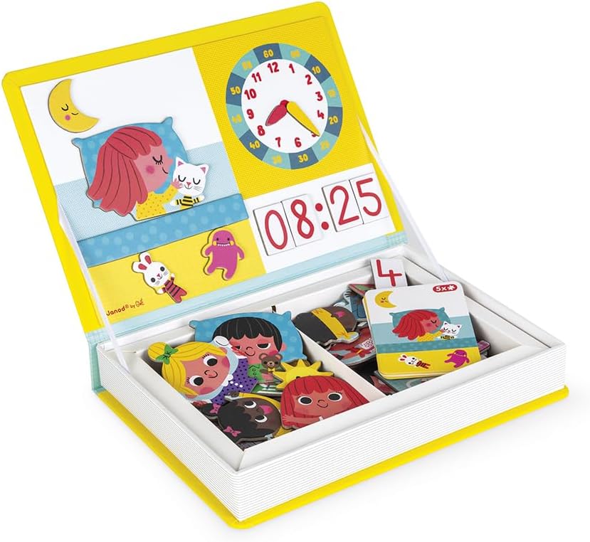 Magneti´Book Aprendo la Hora-Janod