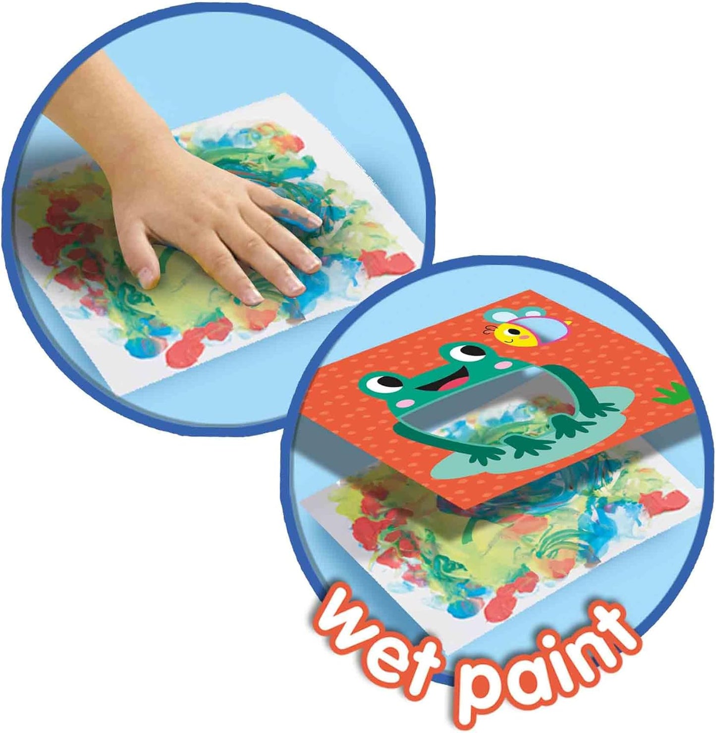 Tarjetas con Pinturas de Dedos ECO