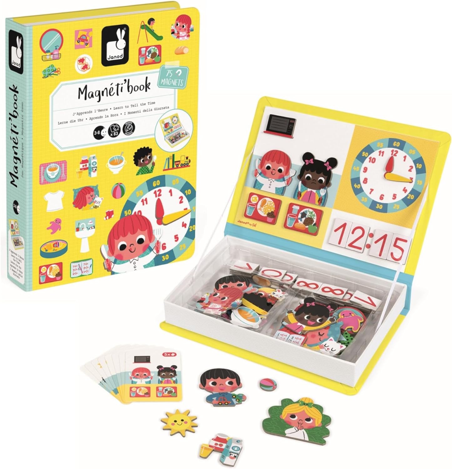 Magneti´Book Aprendo la Hora-Janod