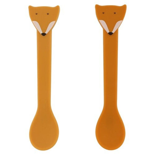 Cucharas Silicona Zorro (2 uds) -Trixie