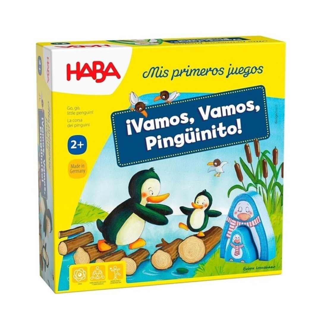 Mis primeros juegos- ¡Vamos, Vamos Pingüinito!