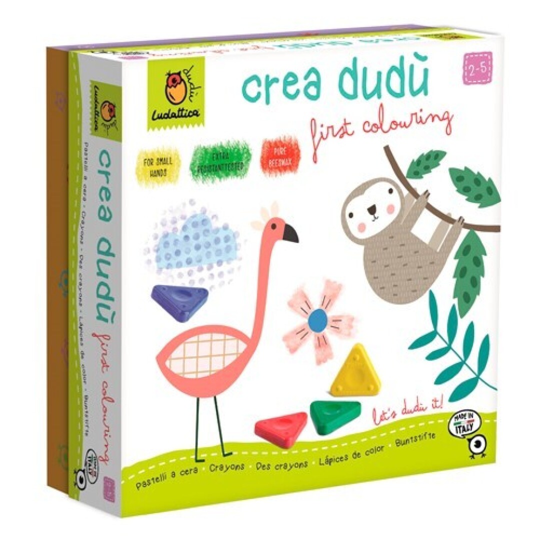 Crea Dudú first colouring- Ceras de colores