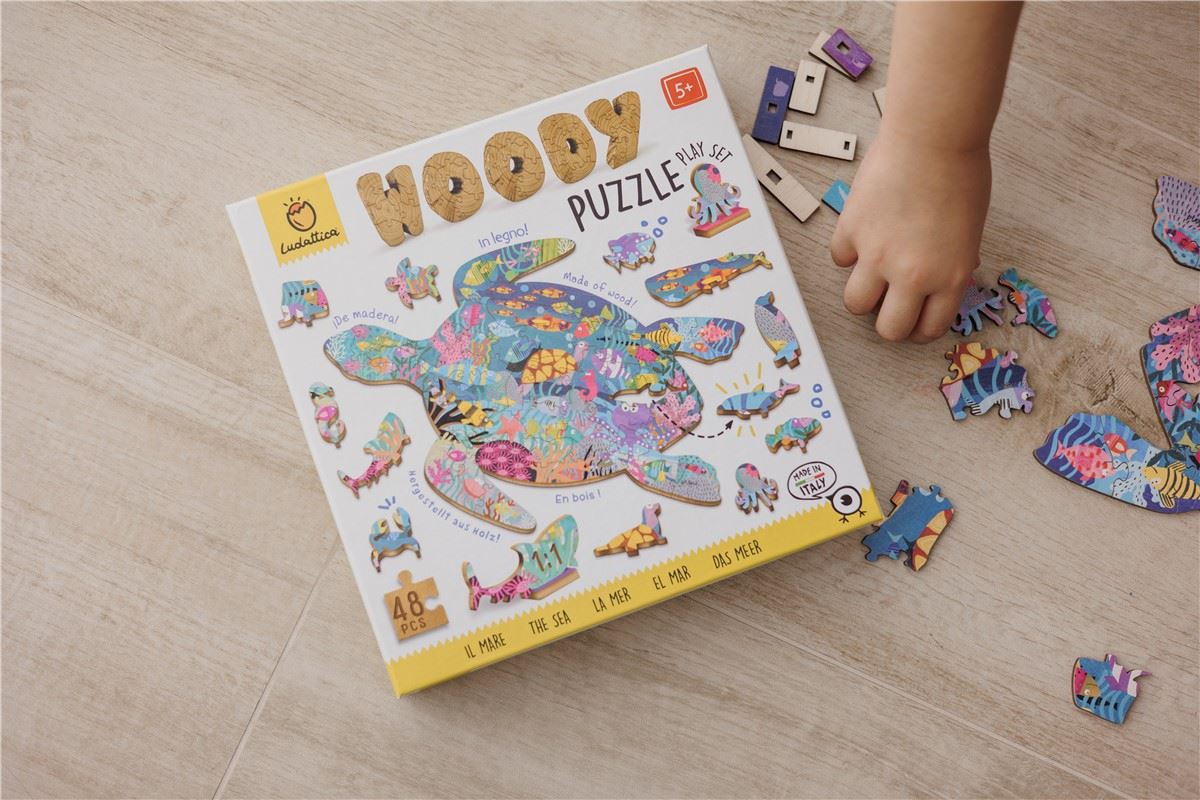 Woody Puzzle - Océano