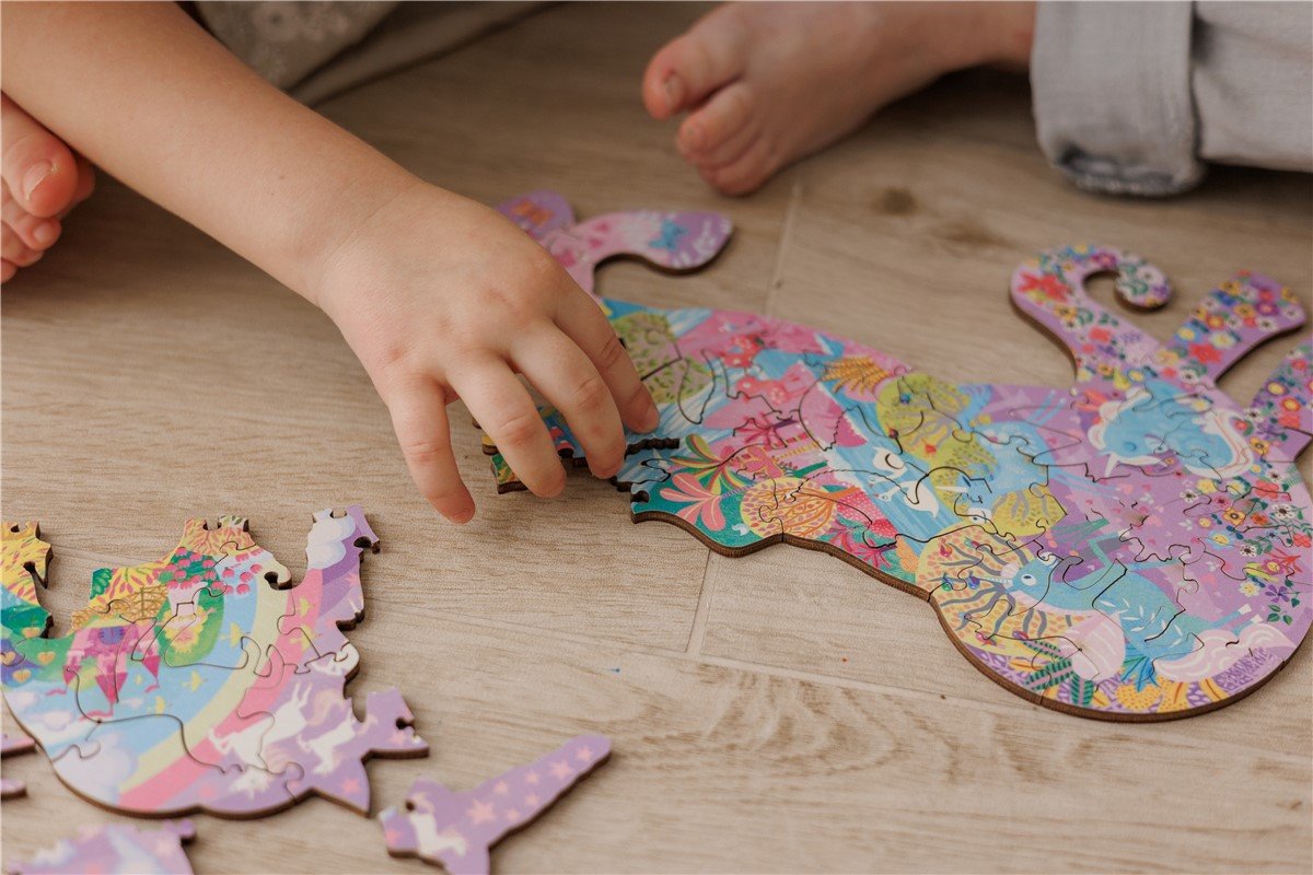 Woody Puzzle - Unicornio Encantado