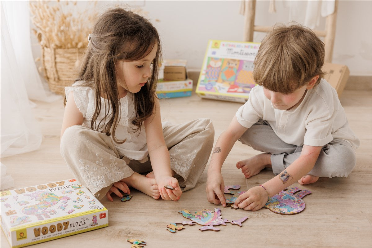 Woody Puzzle - Unicornio Encantado