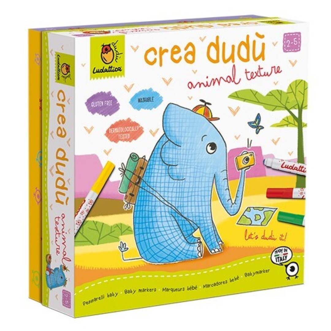 Crea Dudú- Let´s Colour- Rotuladores