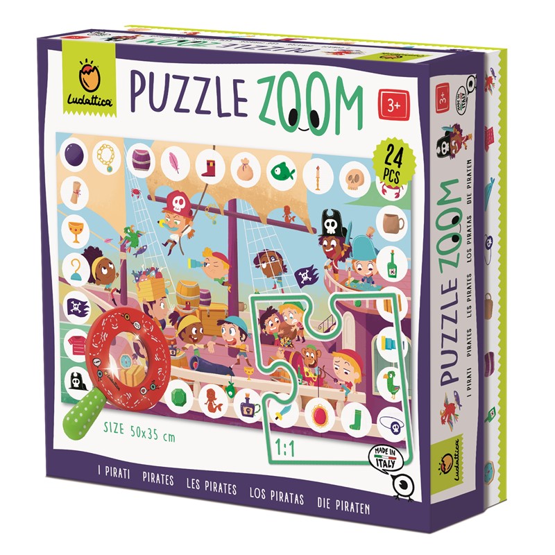 Puzzle Zoom- Los Piratas