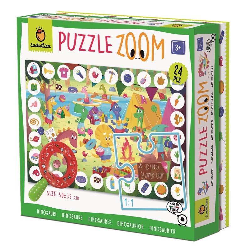 Puzzle Zoom- Dinosaurios