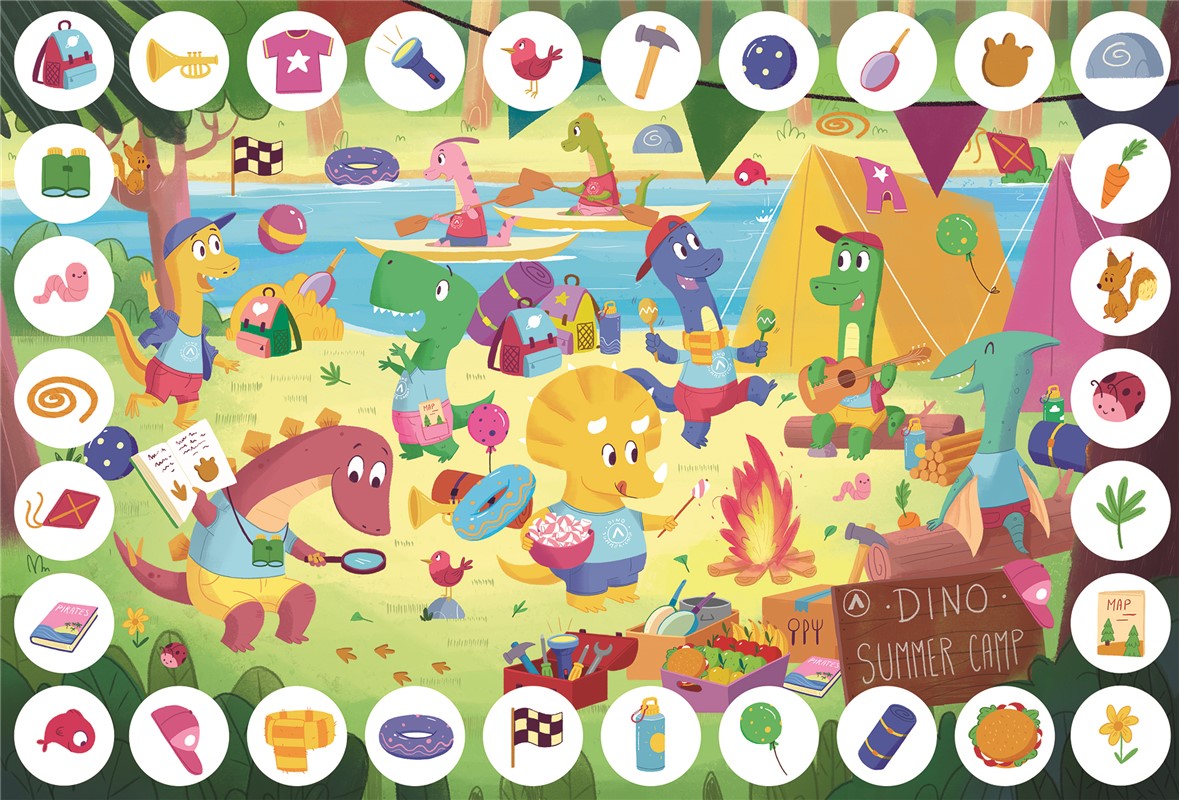 Puzzle Zoom- Dinosaurios