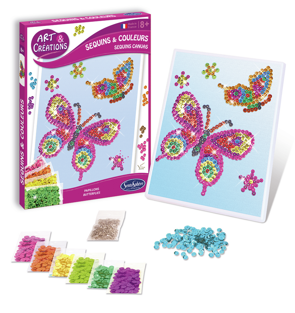 AC Decora las Mariposas de Lentejuelas
