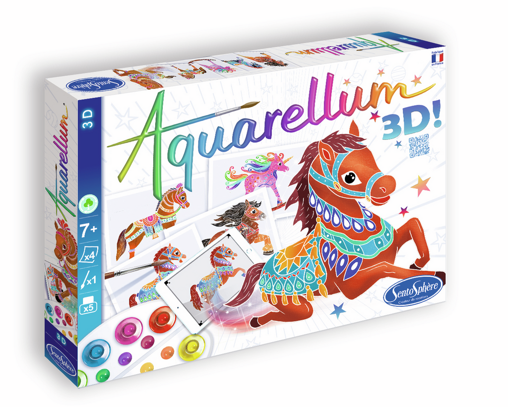 Aquarellum Live Caballos