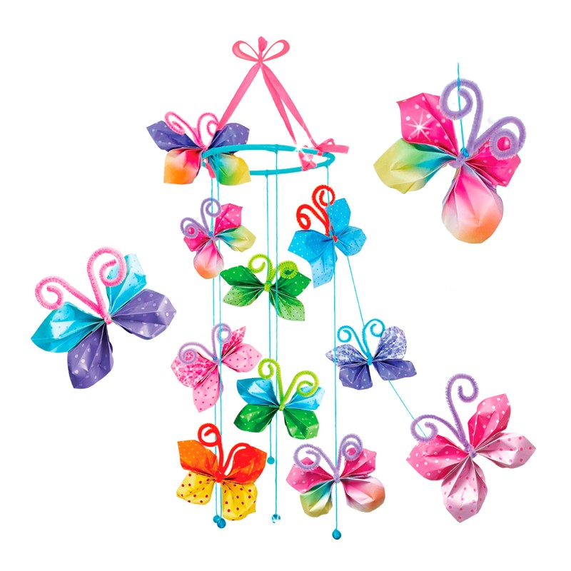 Set Origami Mariposas en movimiento