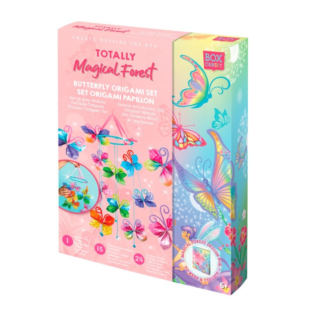 Set Origami Mariposas en movimiento