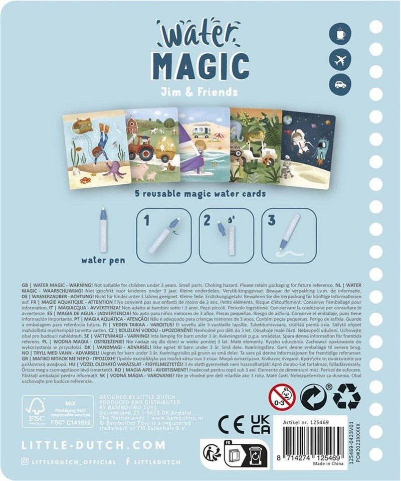 Libro Mágico de Colorear Jim & Friends