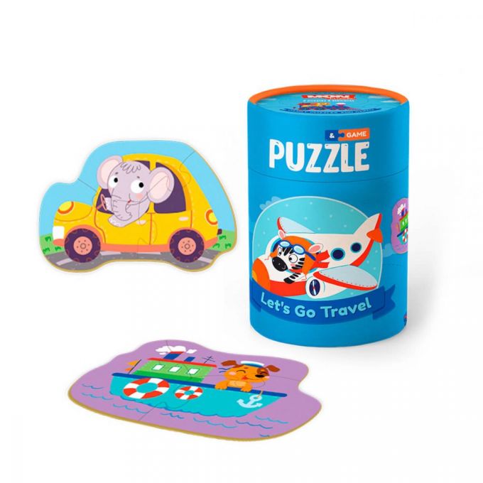 Puzzle & Juego Vamos de viaje