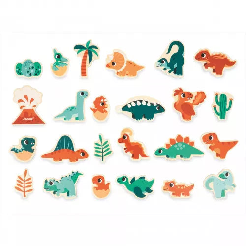 DINO-Imanes Dino 24 piezas