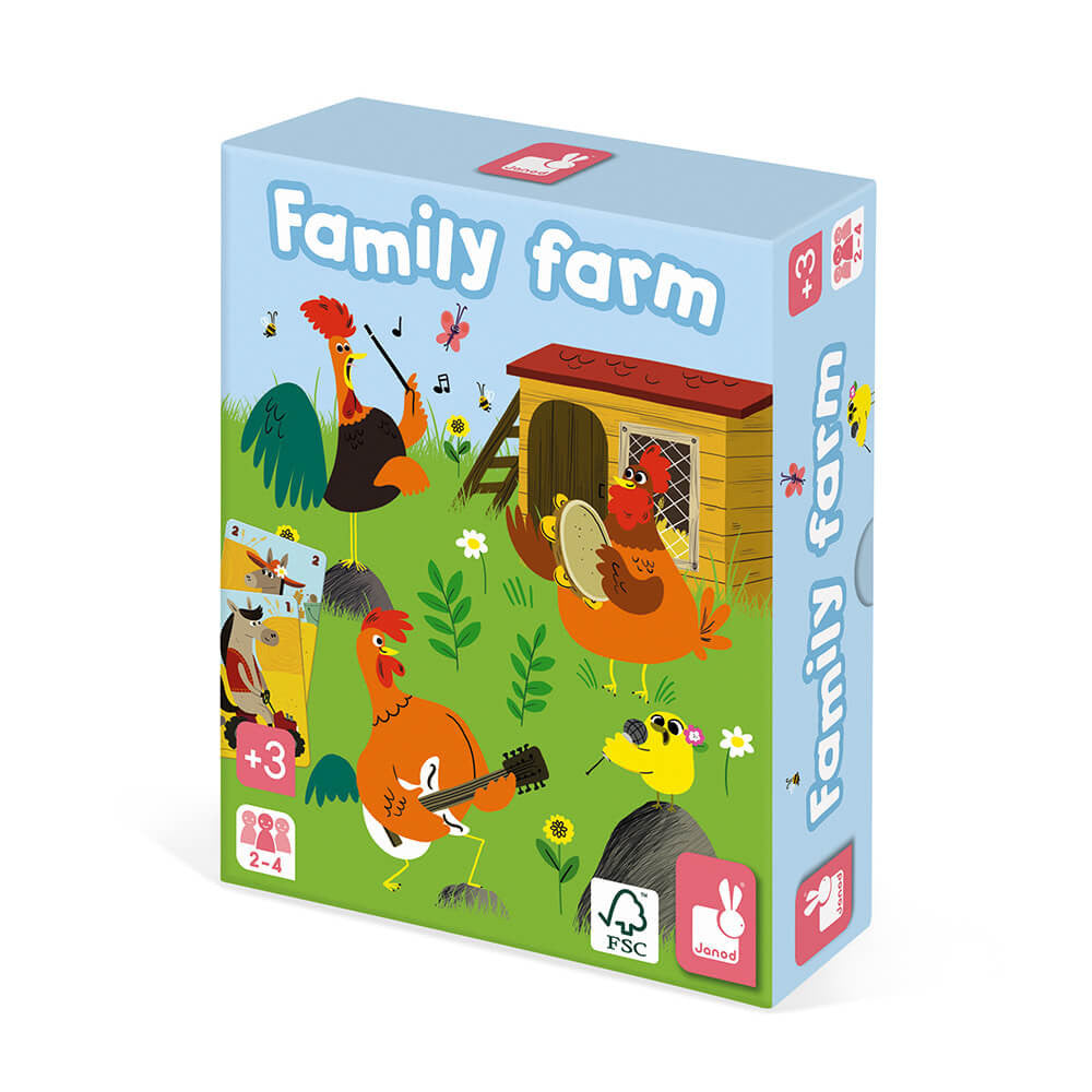 Juego de 7 Familias "Family Farm"