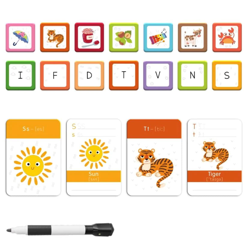 Juego magnético Aprender a escribir(inglés)