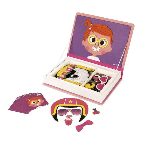 Magneti´Book Crazy Faces Chicas