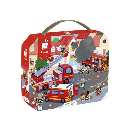 Puzzle Bomberos - 24 Piezas