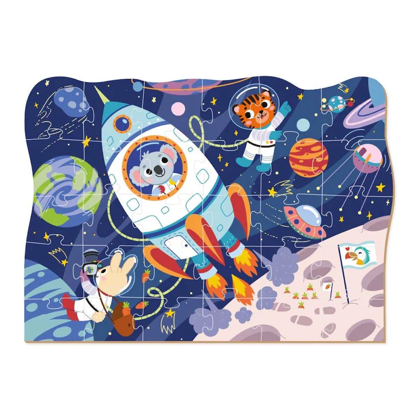 Puzzle Excursión al espacio
