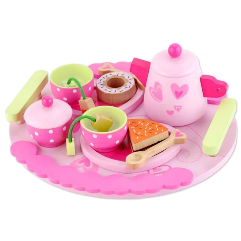 Set de té rosa