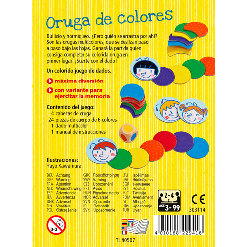 Oruga de Colores