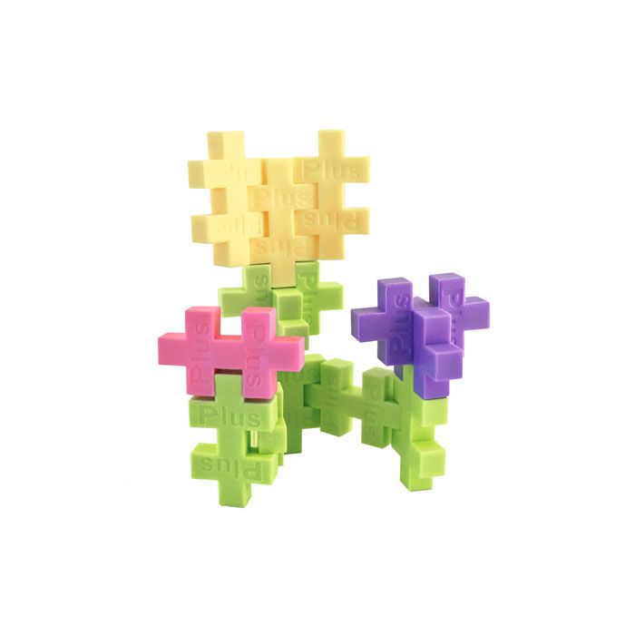 Tubo Plus- Plus  Pastel-100 piezas