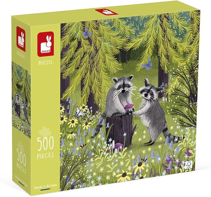 Puzzle Mapaches 500 piezas