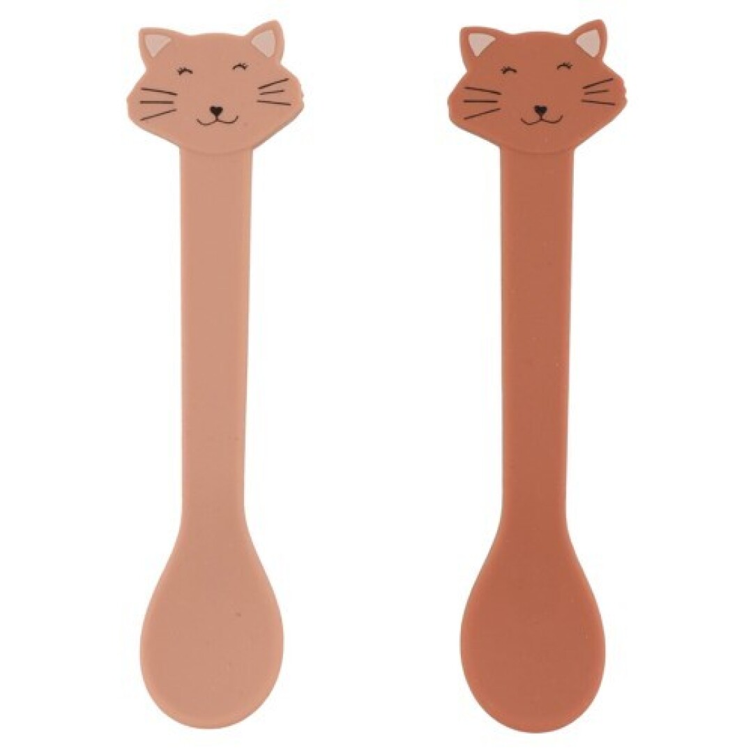 Cucharas Silicona Gato (2 uds) -Trixie