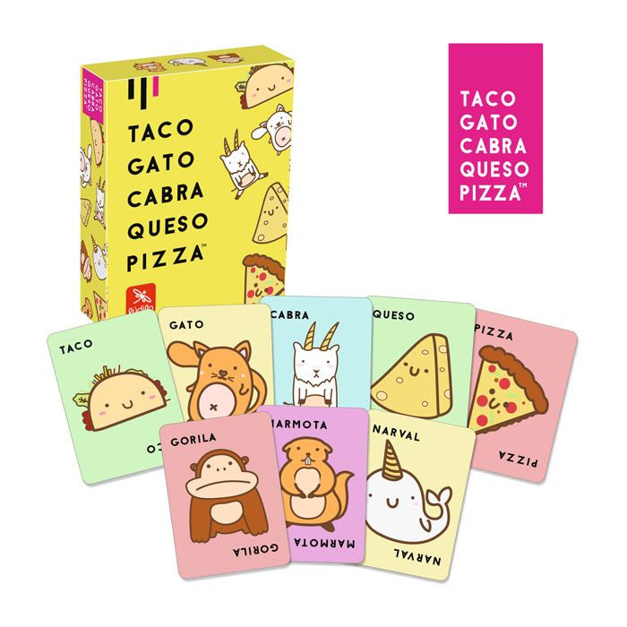 Taco, Gato, Cabra, Queso Pizza