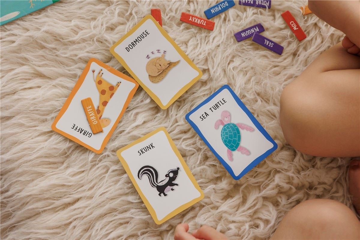 Juego Montessori- I Speak English