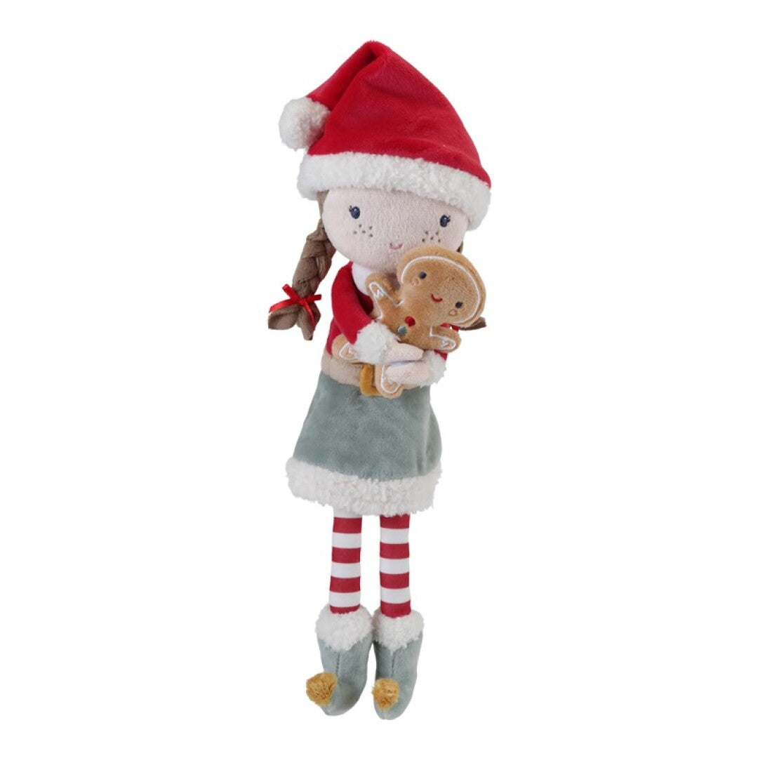 Rosa Muñeca Blandita Navidad