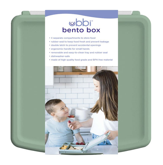 Caja de Almuerzo Bento Verde Ubbi