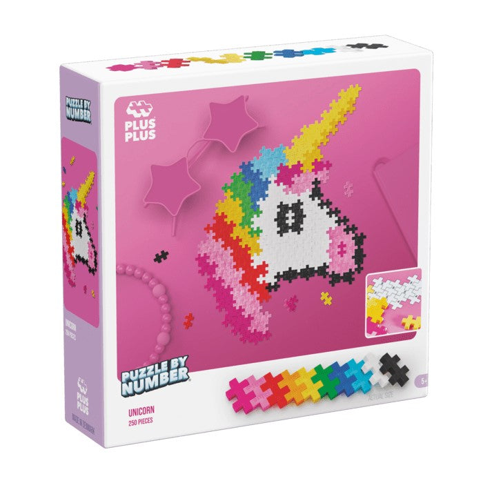 Puzzle by Number: Unicorn 250 piezas