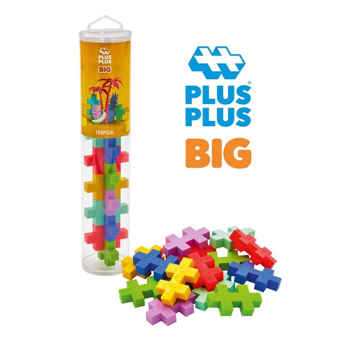 Tubo Plus - Plus Big Tropical Mix 15 Pcs