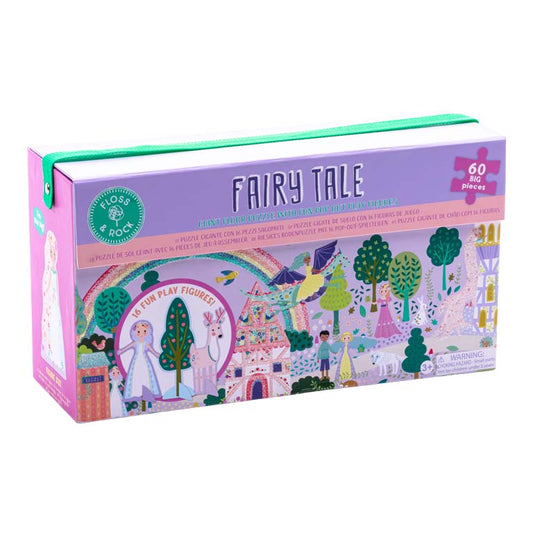 Puzzle de Suelo con figuras Fairy Tale (60 piezas)