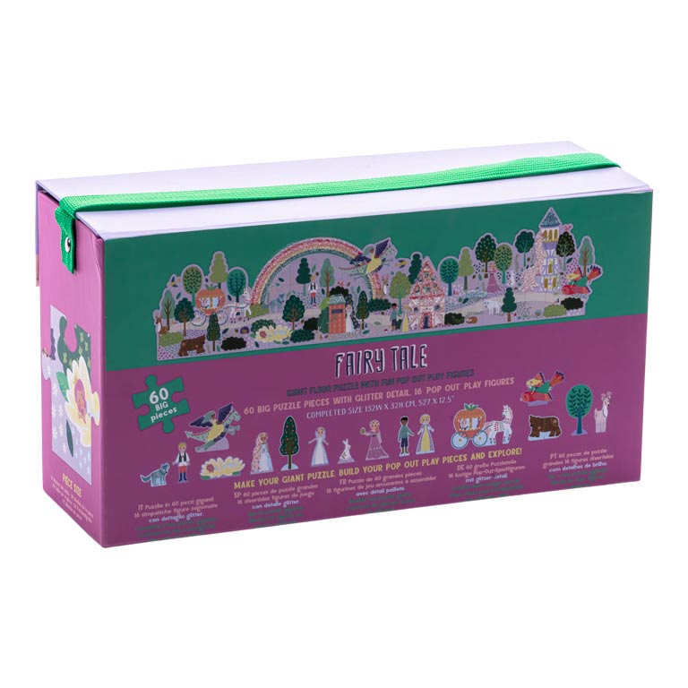 Puzzle de Suelo con figuras Fairy Tale (60 piezas)