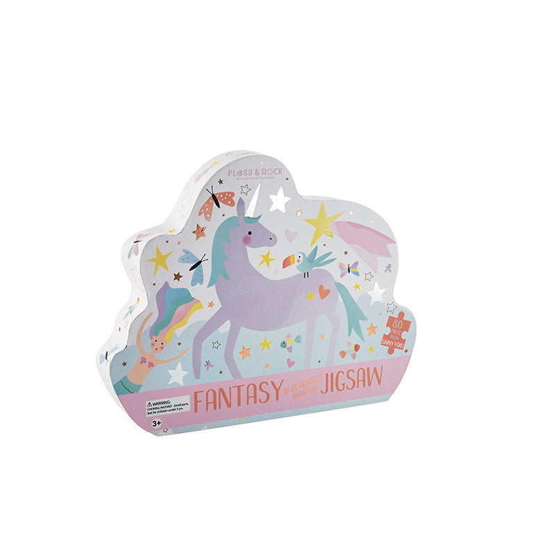 Puzzle con forma Unicornio (80 piezas)