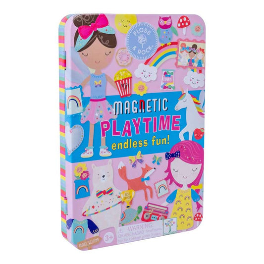 Estuche Metal Juego Magnético Rainbow Fairy