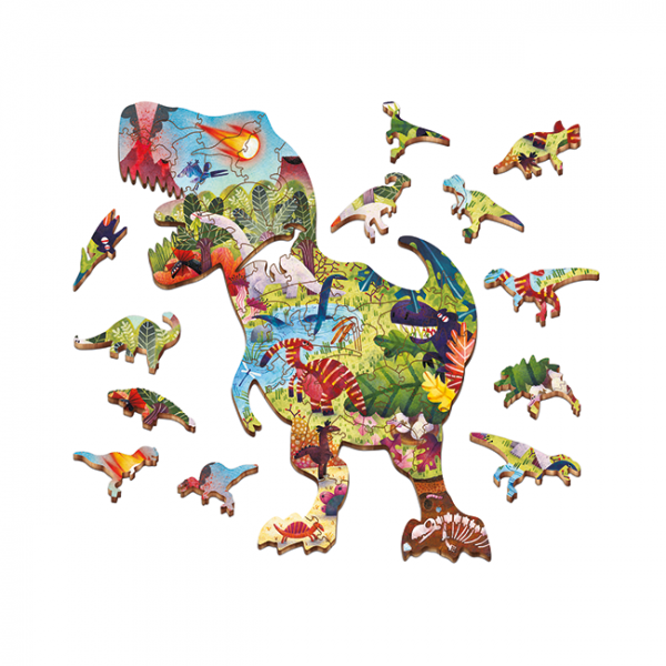 Woody Puzzle - Dinosaurios