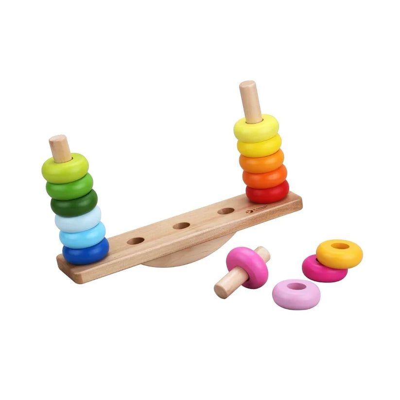 Juego de apilar  y equilibrio