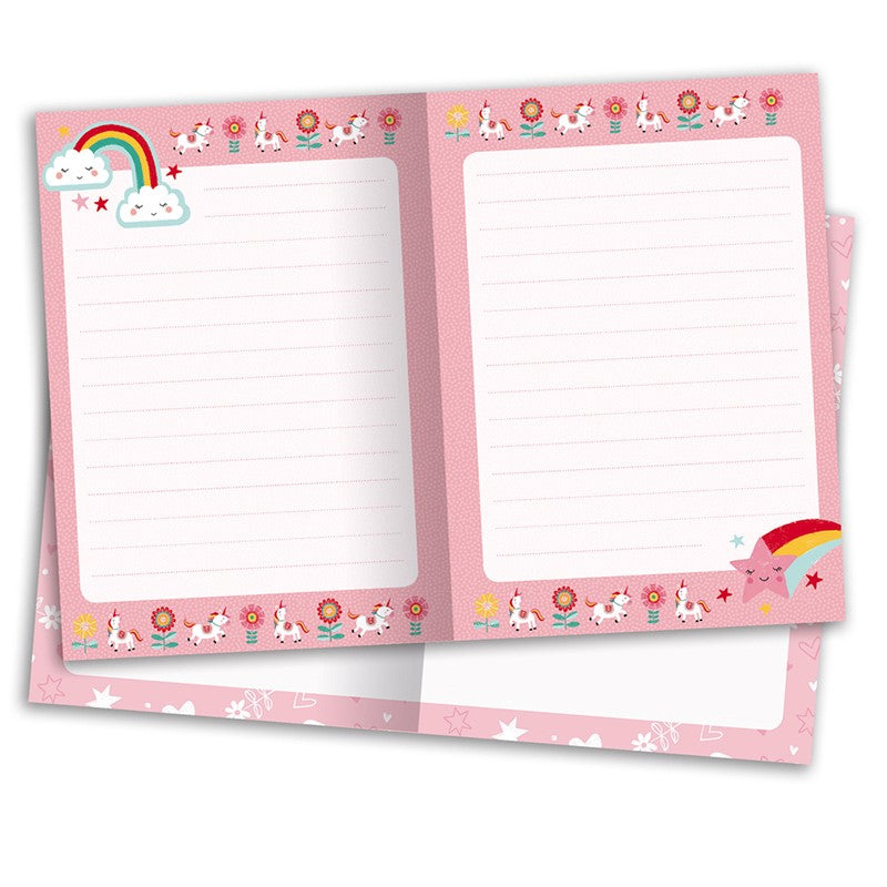 Lote 2 Cuadernos Unicornios