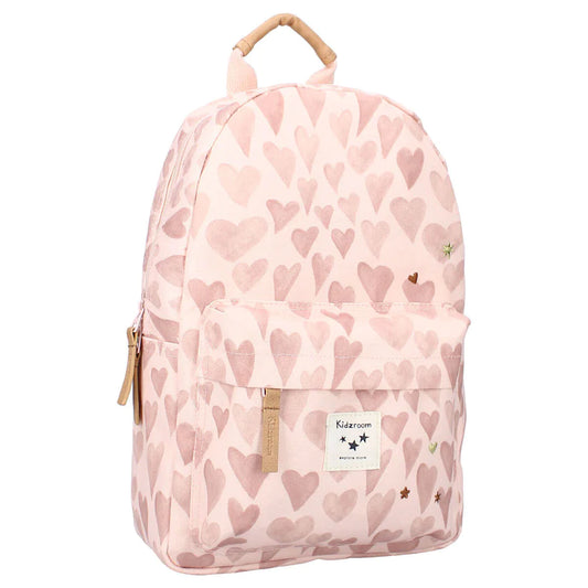 Mochila de Corazones rosa Kidzroom