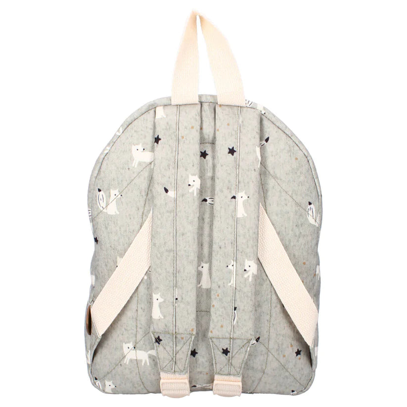 Mochila Zorros gris Kidzroom